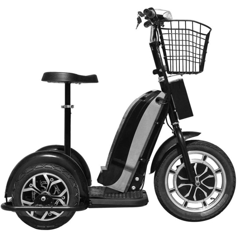 MotoTec Electric Trike 800W with 3 Wheels