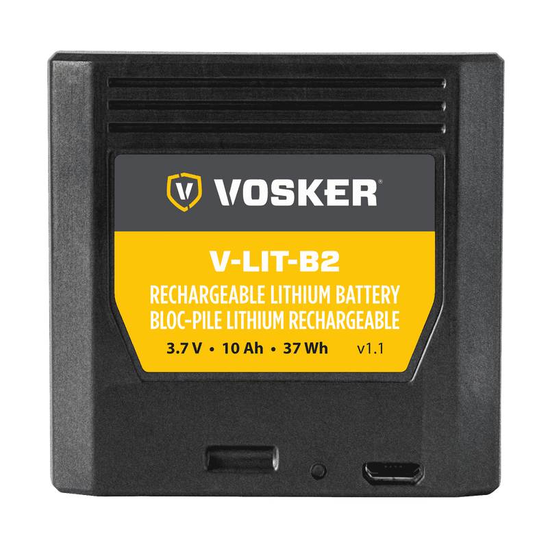 Vosker V-LIT-B2-Extra rechargeable lithium battery pack for Vosker V150 Mobile Security Cameras