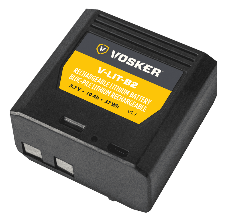 Vosker V-LIT-B2-Extra rechargeable lithium battery pack for Vosker V150 Mobile Security Cameras