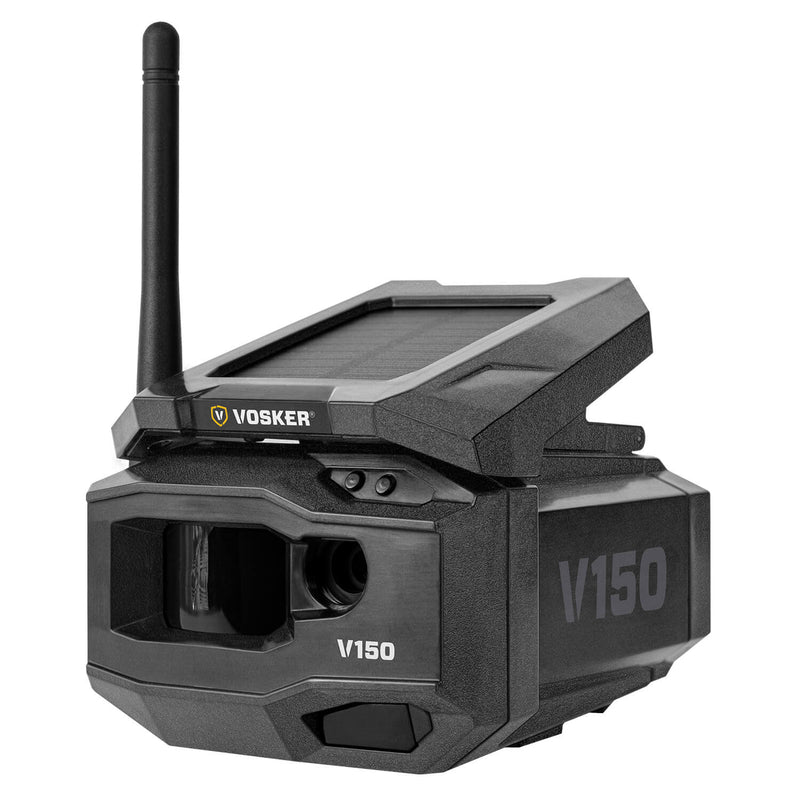 Vosker V150-V-Solar Powered 4G-LTE Cellular Outdoor Security Camera