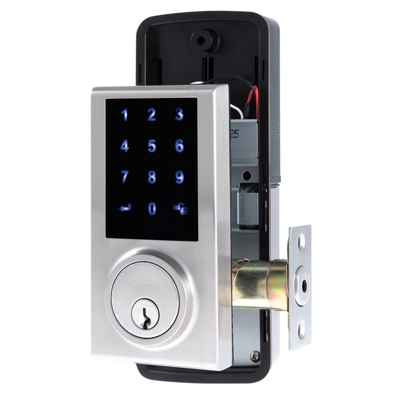 Toledo Single Cylinder Touch Z-Wave Electronic Deadbolt