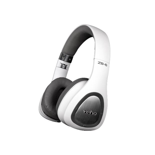 Veho ZB6 On-Ear Wireless Headphones (White) Audio & Video Veho