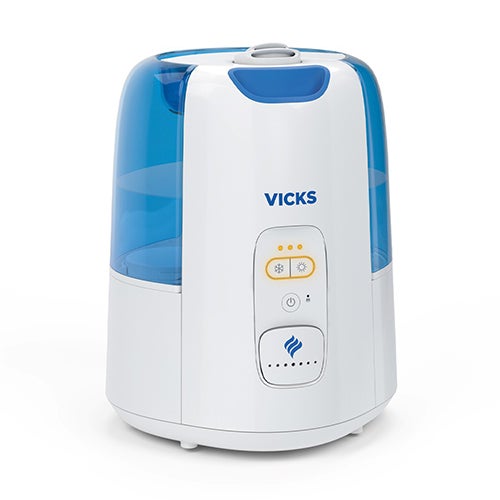 Vicks Dual Comfort Cool + Warm Mist Humidifier w/ Fusion Mist