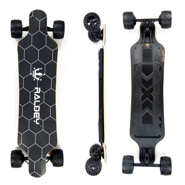 Patineta eléctrica de bambú Raldey Off-Road MT-V3S 