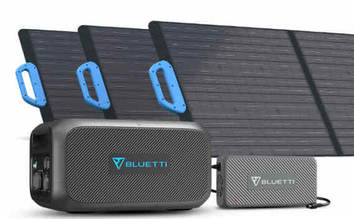 BLUETTI D050S + 3*PV200 + 1*B230 Solar Generator Kit | Free shipping |  Wellbots