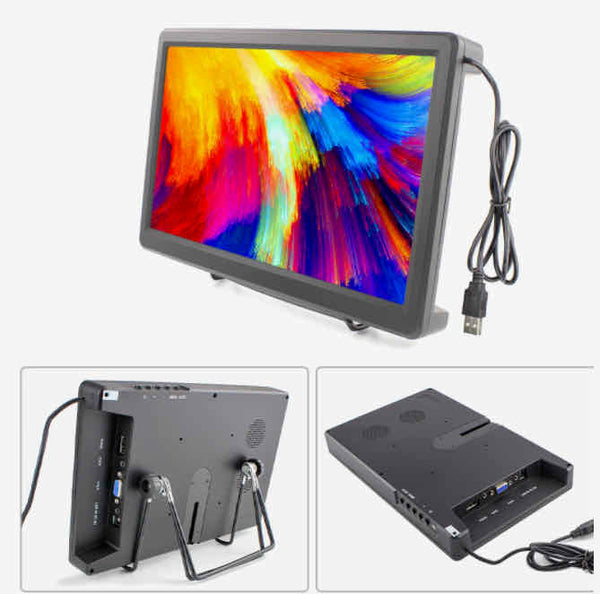 Wellbots / Elecrow 10.1 Inch Touchscreen 1920x1080 IPS Monitor for Raspberry Pi