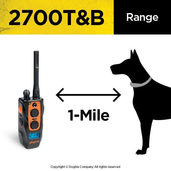 DOGTRA 2700T&B Training & Beeper Collar Pets Dogtra