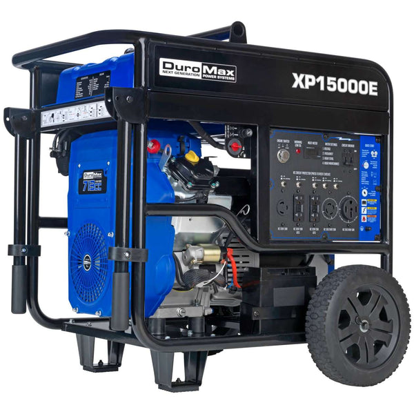 DuroMax XP15000E 15,000 Watts Gasoline Generator (Grade A Refurbished)