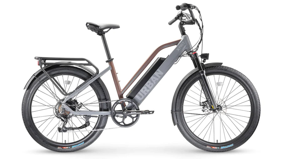 XPRIT Urban Basic Electric Bike, Studio Wellbots - Main Image
