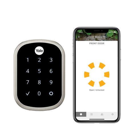 Yale Assure Lock Smart Deadbolt with Wi-FI and Bluetooth - Satin Nickel