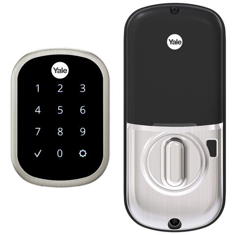 Yale Assure Lock Slim Keyfree Touchscreen Keypad  Deadbolt - Satin Nickel