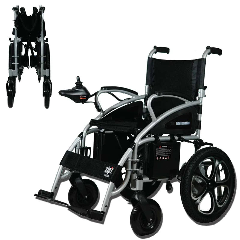 Zipr Transport Lite Folding Electric Wheelchair