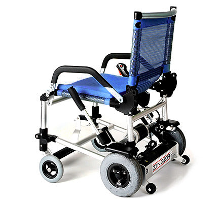 Silla de ruedas eléctrica Zinger con reposabrazos