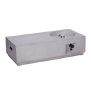 Pizzello FOP-180084 Exterior Faux Stone Propane Fire Pit For Outdoor Garden Backyard with Water Proof Cover