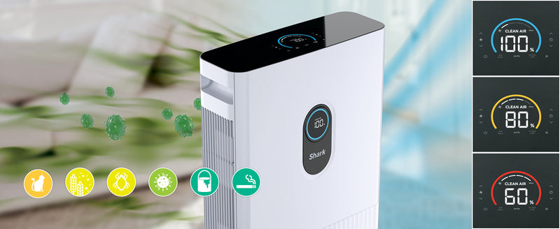 Shark HE601 Air Purifier 6 True HEPA with Advanced Odor Lock