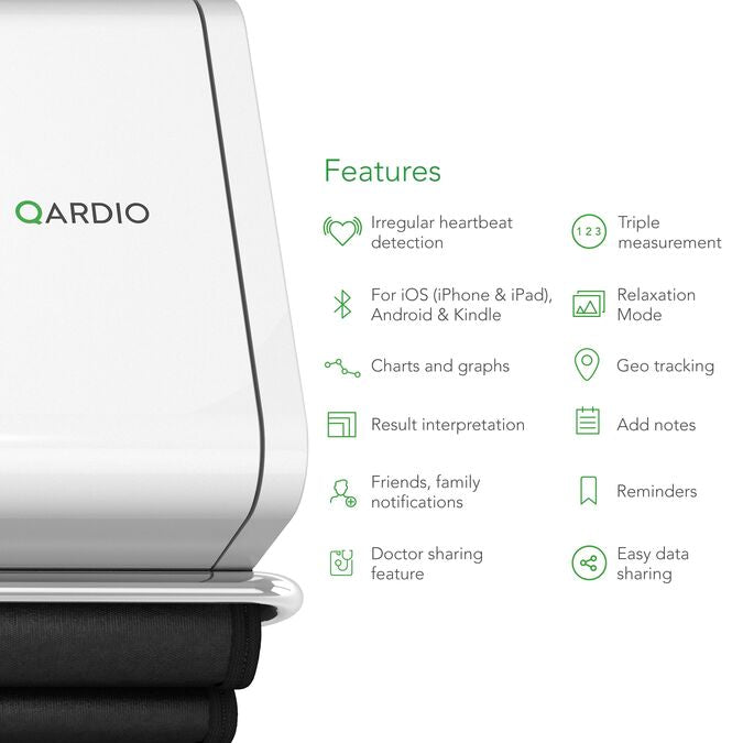 Qardio QardioArm Wireless Smart Blood Pressure Monitor