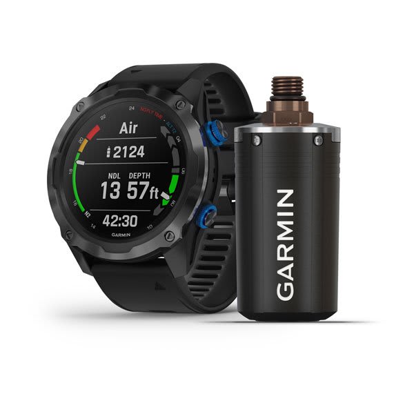 Garmin Descent Mk2i/Descent T1 Bundle, Titanium Carbon Gray DLC