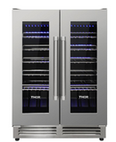 Thor Kitchen TWC2402 24 Inch French Door Wine Cooler, 42 Bottles