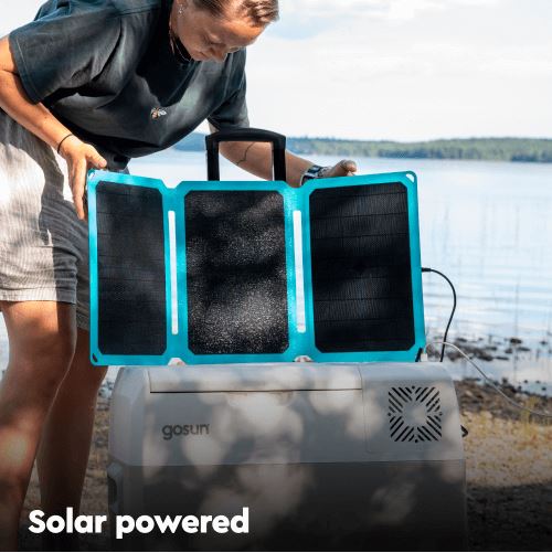 GoSun Chill Electric Cooler + 30W Foldable Solar Panel Bundle