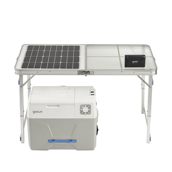 GoSun Chill Electric Cooler + Solar Table 60  Bundle