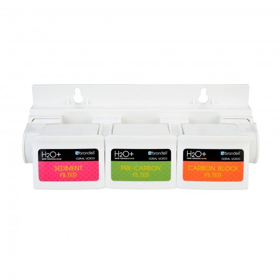 Brondell H2O+ Coral Three-Stage Undercounter Water Filtration System
