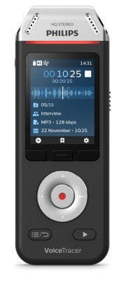 Philips VoiceTracer DVT2810 Audio Recorder with Dragon Speech Recognition Software