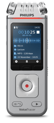 Philips VoiceTracer Audio Recorder for lectures and interviews DVT4110- Free Shipping on Wellbots