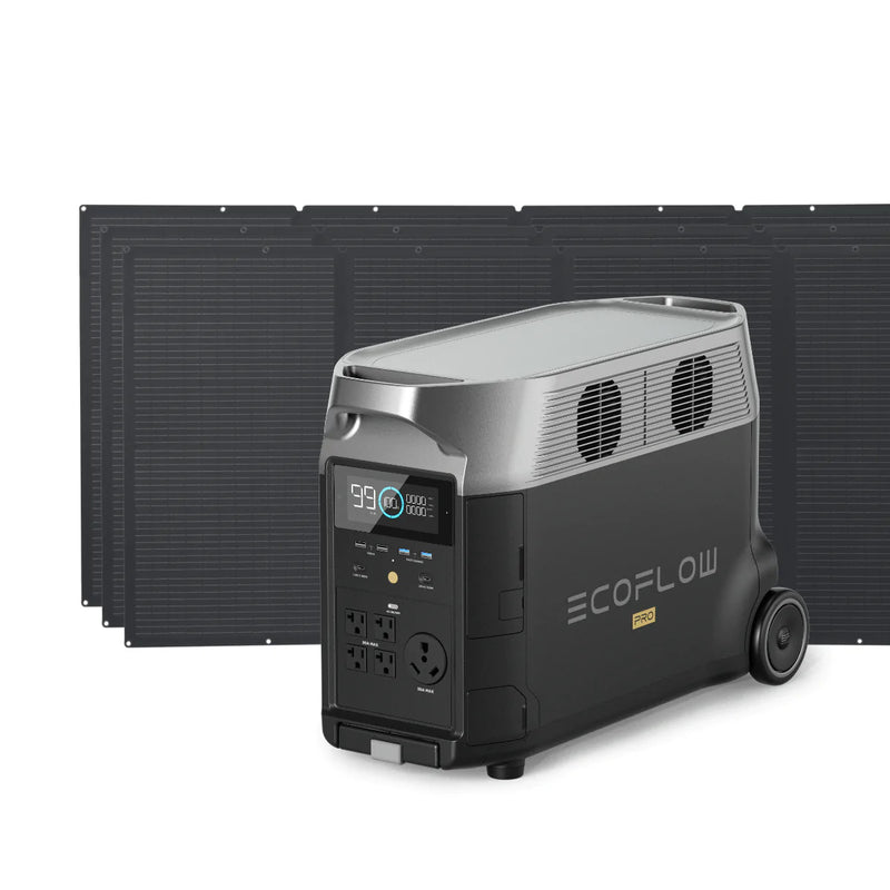 Special Bundle: EcoFlow Delta Pro Portable Power Station & 400W Solar Panel