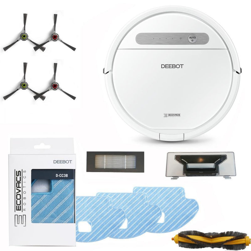 ECOVACS DEEBOT OZMO 610 Robot Vacuum Bundle Cleaning Robots Ecovacs