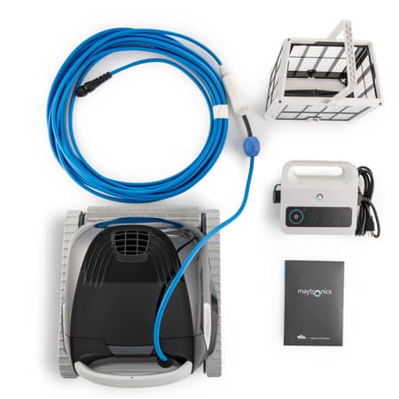 Maytronics Dolphin Explorer E30 Pool Cleaner with Caddy