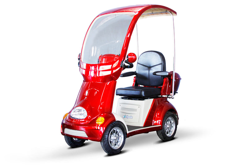 Ewheels EW-54 4-Wheel Full Covered Electric Scooter with 500 lb. Capacity