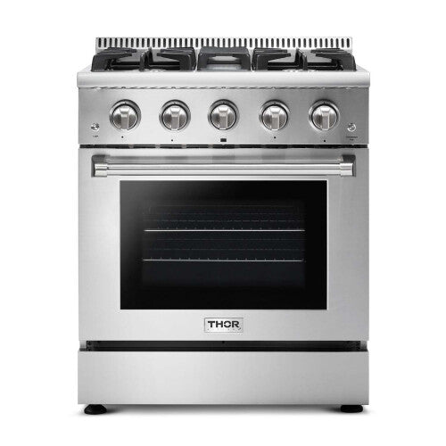 Thor Kitchen 30 Inch Professional Gas Range in Stainless Steel