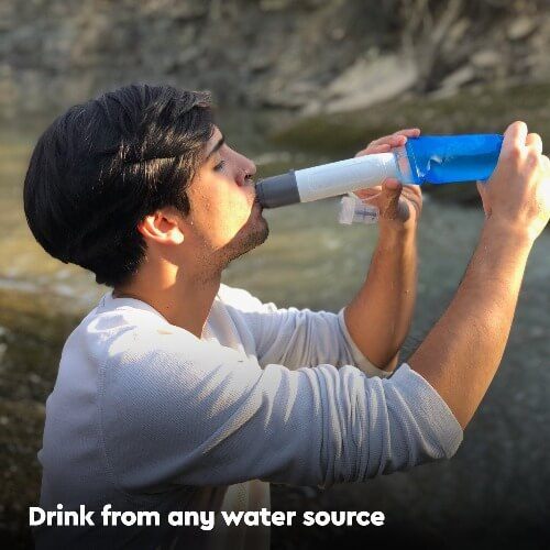 GoSun Flow Pro Pack Solar Powered Water Purifier + Filter + Sink + Shower