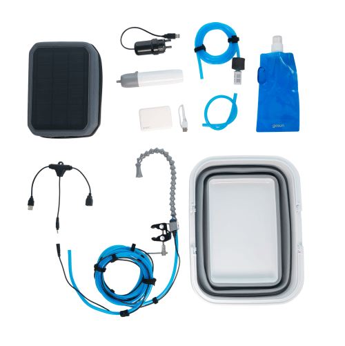 GoSun Flow Pro Pack Solar Powered Water Purifier + Filter + Sink + Shower