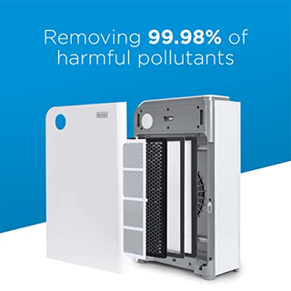 Black+Decker 4-Stage Air Purifier With UV Technology