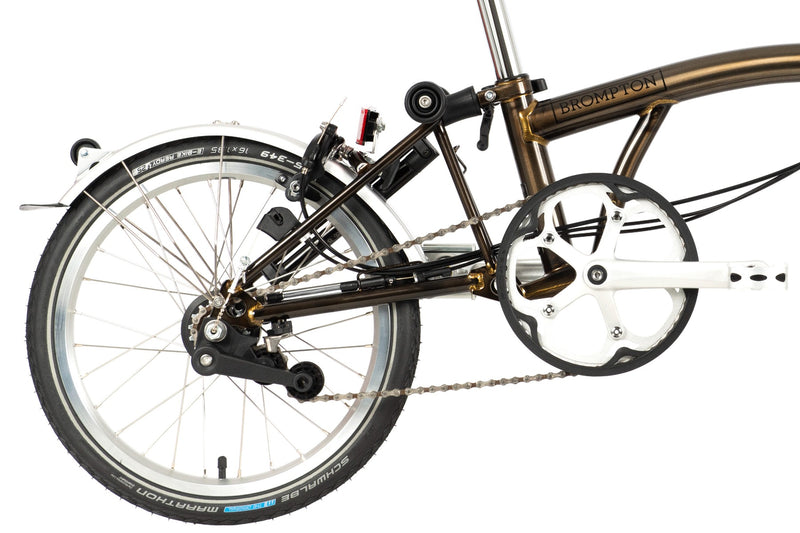 Bicicleta plegable Brompton C Line Explore de 6 velocidades