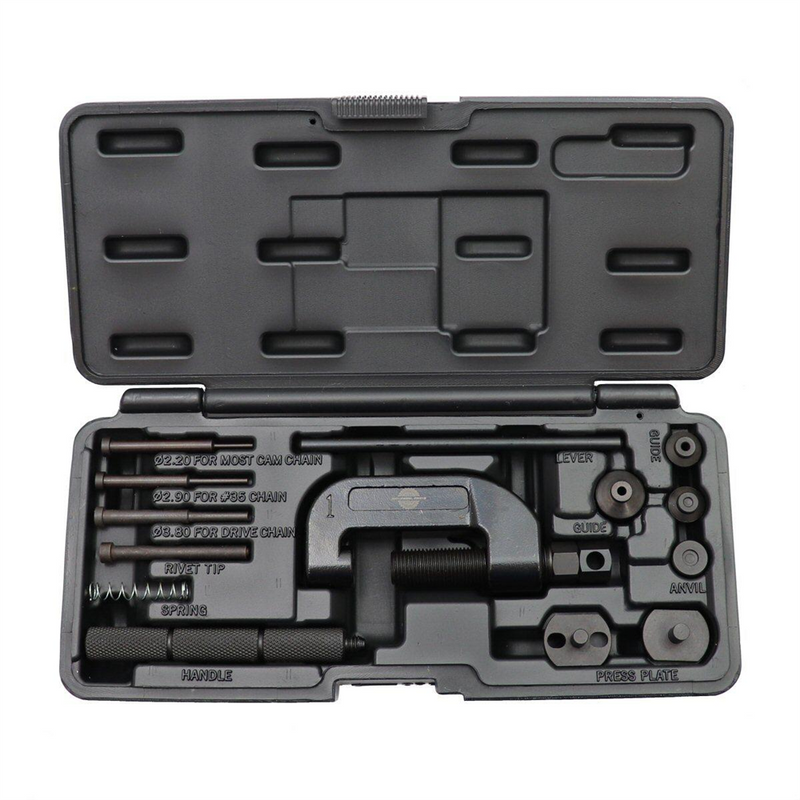 Universal Parts Premium Chain Breaker & Riveting Tool Kit (202-65)