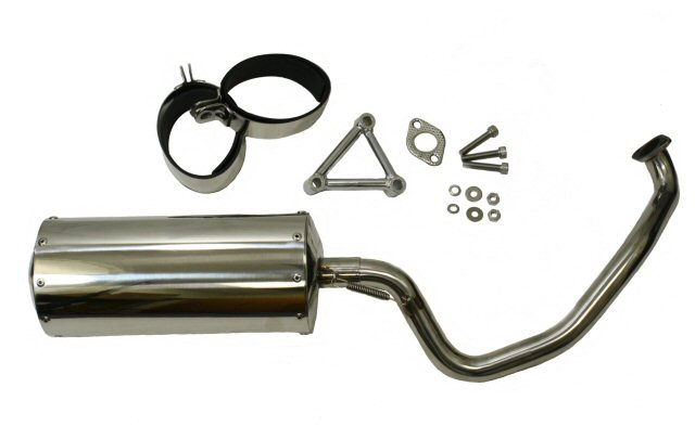 Universal Parts Stainless Performance Exhaust for Bintelli Havoc (190-48)