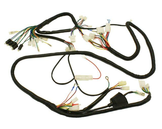 Universal Parts Complete GY6 Scooter Wire Harness (100-233)