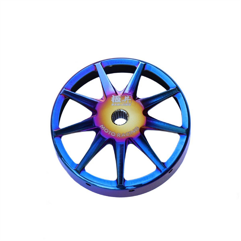SSP-G GY6 Titanium Coated Clutch Drum - 9 Spoke (169-512)
