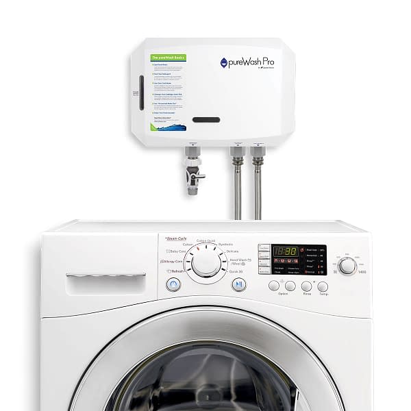 Green Tech pureWash Pro X2 - Laundry Water Purifier | Wellbots Smart Home Green Tech