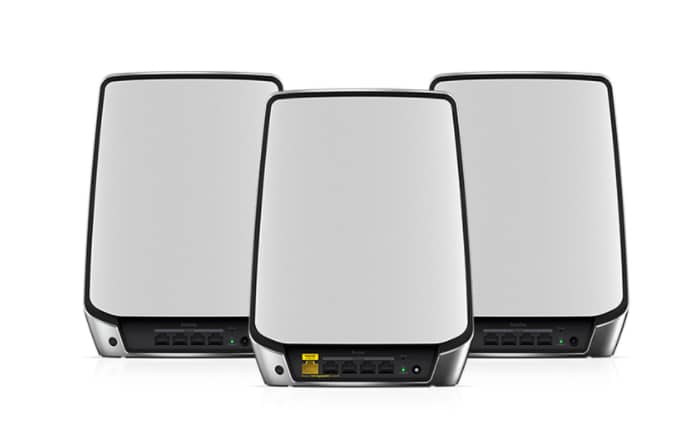 Sistema WiFi 6 en malla tribanda Orbi, 6 Gbps, enrutador + 2 satélites (AX6000) 