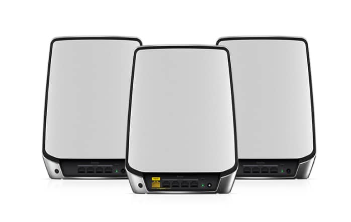 Orbi Tri-Band WiFi 6 Mesh System, 6Gbps, Router + 2 Satellites (AX6000)
