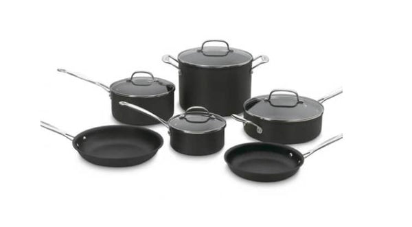 Cuisinart Chef's Classic Nonstick Hard Anodized Cookware 13 Piece Set