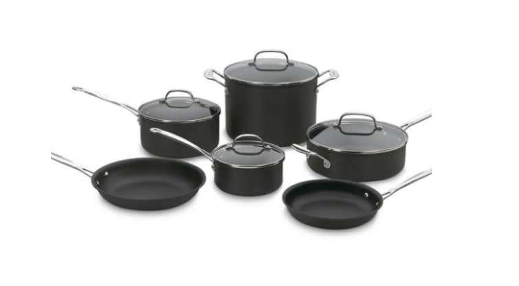 Cuisinart 66-10 Chef's Classic Non-Stick Hard Anodized 10-Piece Cookware Set