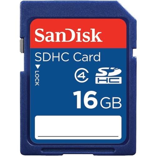 Sandisk SDHC Memory Card (16GB) Accessories SanDisk