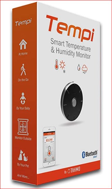 Tempi Smart Temperature & Humidity Monitor Health & Home Tahmo