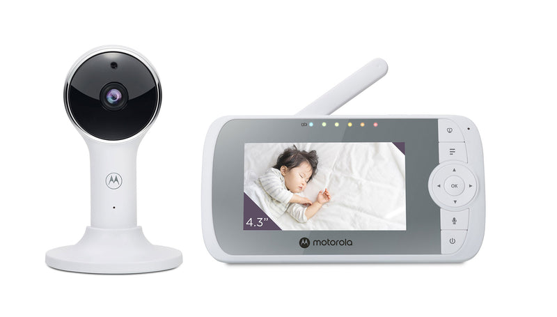 Motorola VM64 Connect 4.3" Connected Manual Pan/Tilt 1080p Video Baby Monitor