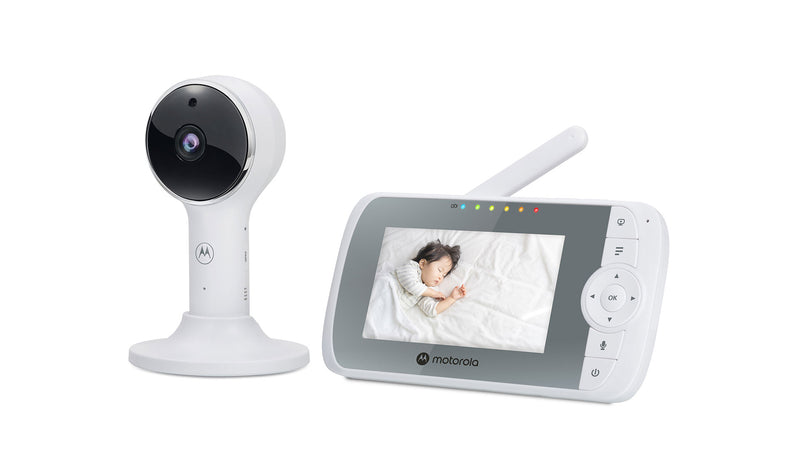 Motorola VM64 Connect 4.3" Connected Manual Pan/Tilt 1080p Video Baby Monitor