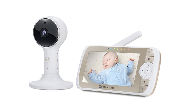Motorola VM65 Connect 5" Connected Manual Pan/Tilt 1080p Video Baby Monitor